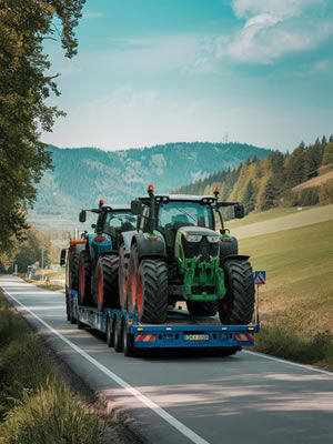 Transporte de Equipamentos Agrícolas Transporte de Equipamentos Agrícolas